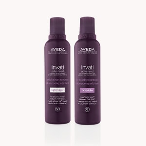 σαμπουάν μαλλιών invati advanced exfoliating shampoo light και rich φόρμουλα