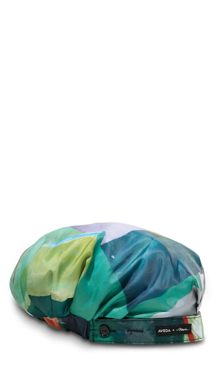 limited-edition Aveda x 3.1 Phillip Lim shower cap